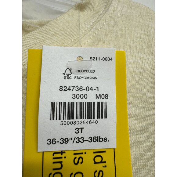 OLD NAVY Unisex Baby Graphic Pajama Shorts - Yellow 3T - Picture 5 of 8